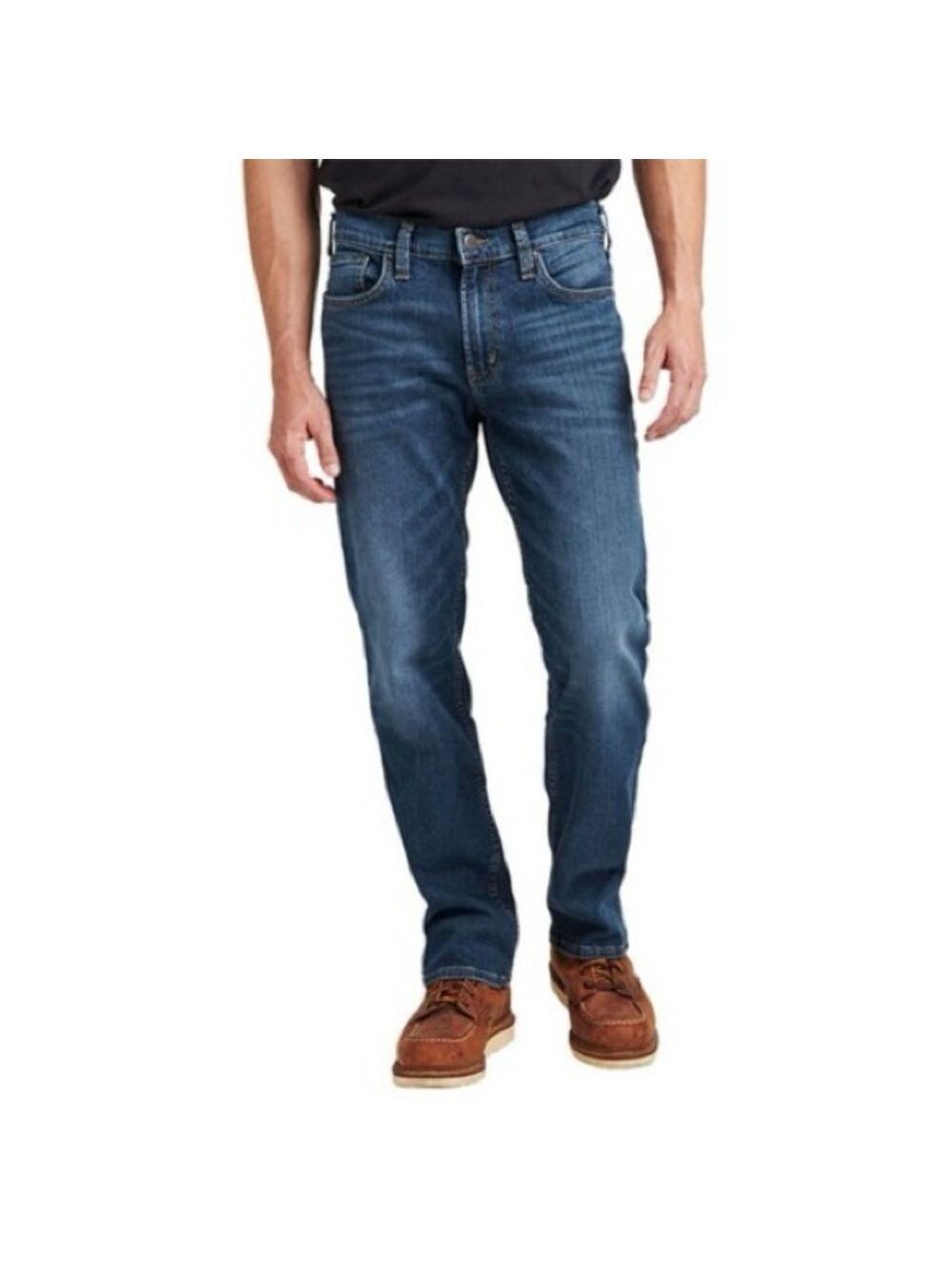 NWT Silver Jeans The Relaxed Fit Indigo Blue Jeans, size 46x32